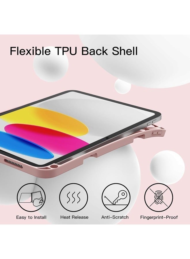 2022 iPad 10.9 Inch (10th Gen) Protective Case – Slim Smart Cover with Pencil Holder and Adjustable Trifold Stand - Image 3
