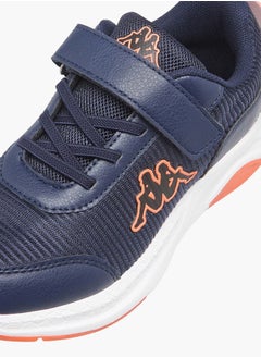 Kappa Boys' Logo Print Sports Shoes With Hook And Loop Closure  - Image 4
