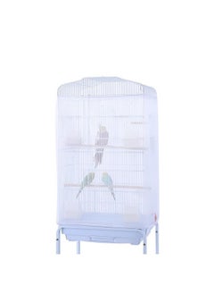 ZARSIO ZARSIO Birdcages Mesh Net Skirt Cover Reusable Stretchy Bird Cage Seed Catcher (31 x 67 inch)  - Image 1
