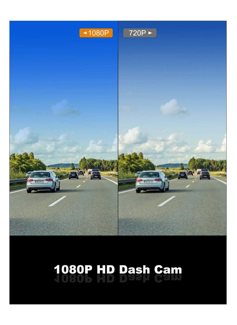 Generic Action Camera Stabilizer Car DVR 3 Inch WiFi 1080P Video Recorder HD Car Recorder Dash Cam Dual Record Video Registrar  - Image 3
