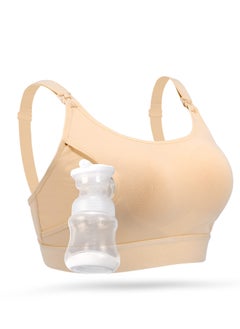 Momcozy Breast Pump Bra Hands Free Pumping and Nursing Bra for Most Breast Pumps  - Image 4