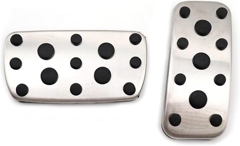 QASULER 3pcs Auto Foot Pedal Covers for Subaru - Image 4