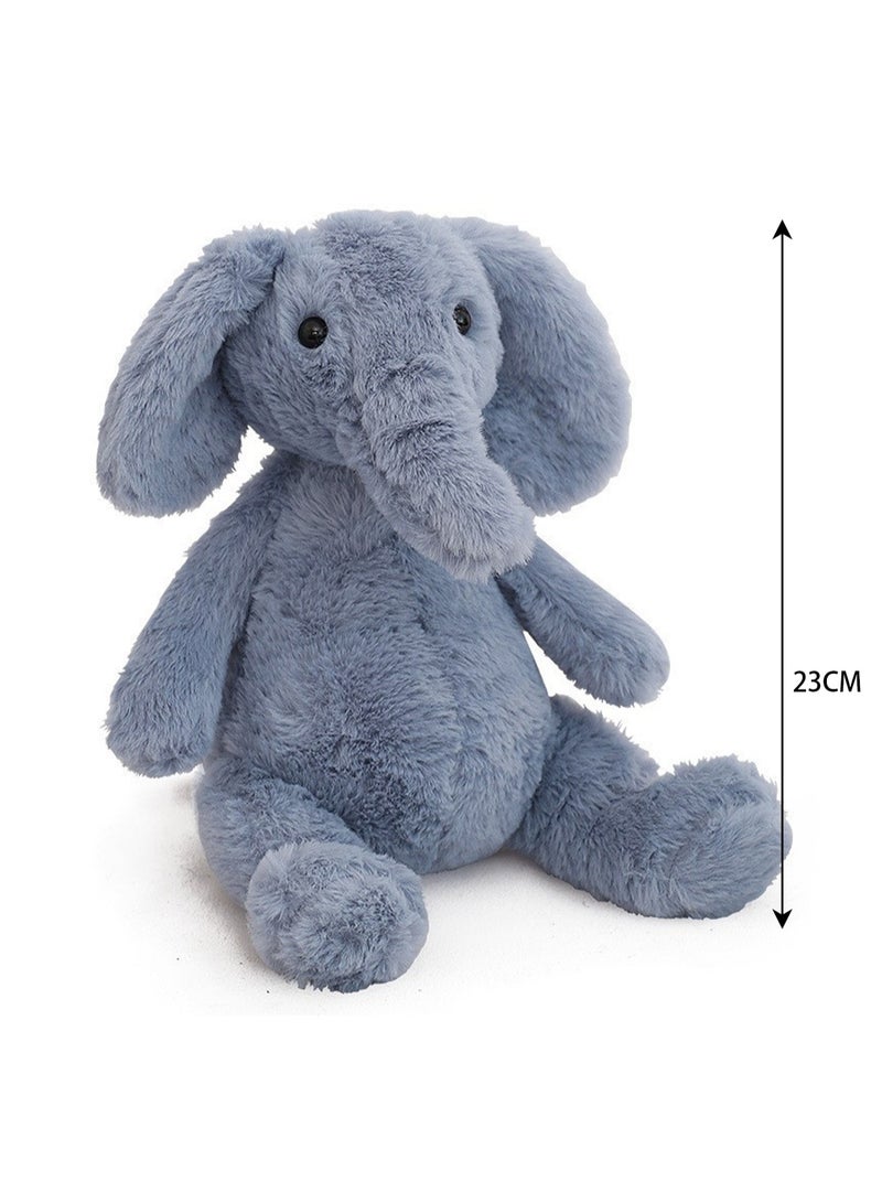 Children's Plush Toy Cartoon Doll Gift (Fat Blue Elephant) - Image 2