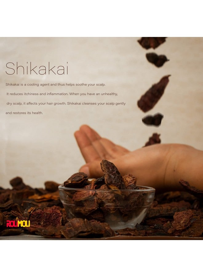 ROLIMOLI Whole Dried Form For Hair Care Each Amla, Reetha, Shikakai, 900 G - Image 1