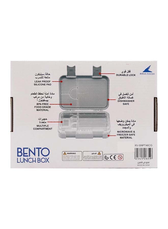 NIBEMINENT Lunch Box Grey 16.4cm - Image 4