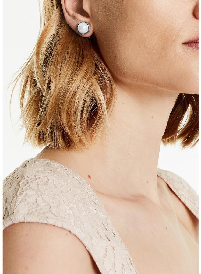 كارين ميلين أقراط لؤلؤ بشعار - Image 5