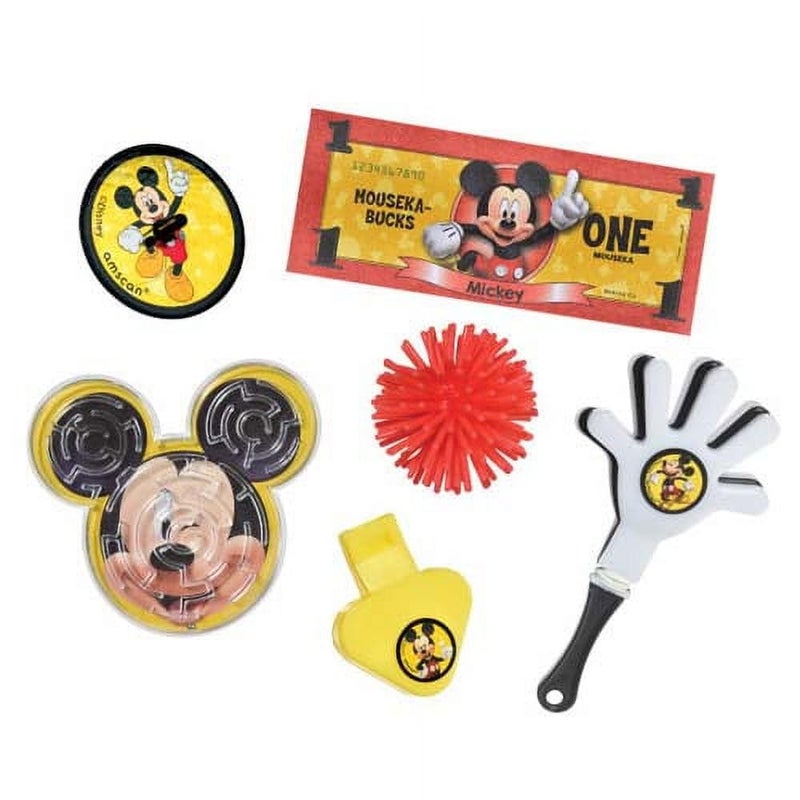 Amscan Mickey Mouse Forever Mega Mix Value Pack | Assorted - 48 Pcs. - Image 1