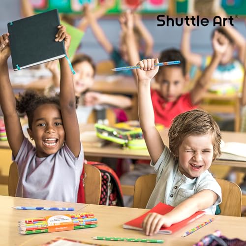 Shuttle Art Assorted Colorful Pencils, 180 Pack Kids Pencil Bulk with 12 Designs, #2 HB, Pre-sharpened Awards and Incentive Pencils for Kids School Home Party, easter pencils bulk - Image 5