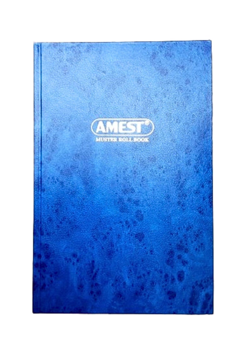 Amest MUSTER ROLL (ATTENDANCE REGISTER) WITH 96 PAGES - Image 1