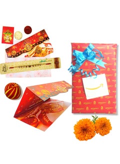 Almoda Creations Rakhi Combo-Rakhi, Foldable Greeting Card, Tilak Pouch, With Personalized Gift Message Service-A Warm Rakhi Mable Greeting Wrap - pzsku/Z8589A801A9AFF0A9B2E6Z/45/_/1708345294/f0b96034-31bd-487d-81b5-4752ff0d9a66