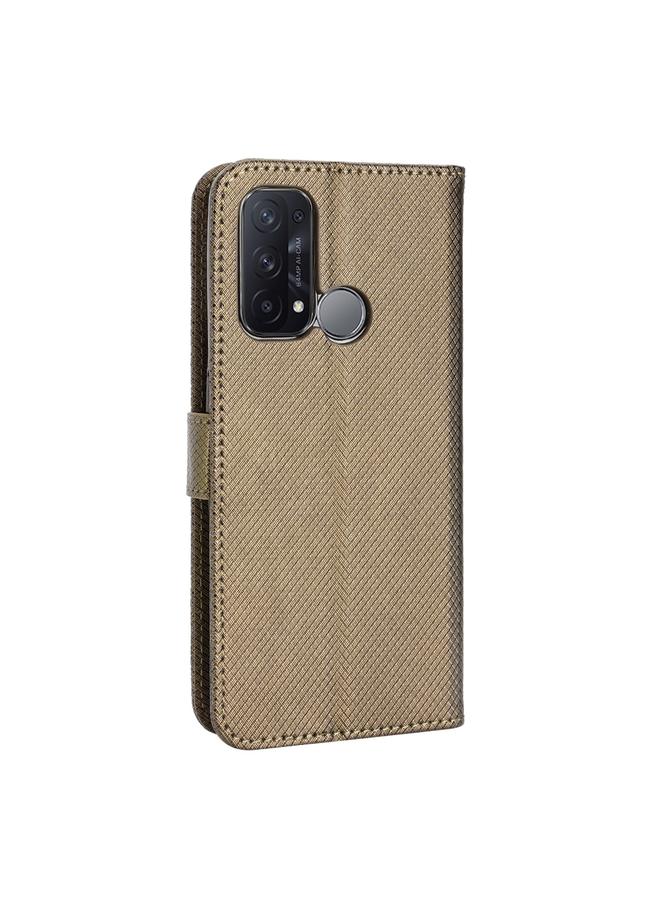 S-TOP Case For OPPO Reno5 A Diamond Texture Leather Phone Case - Image 3