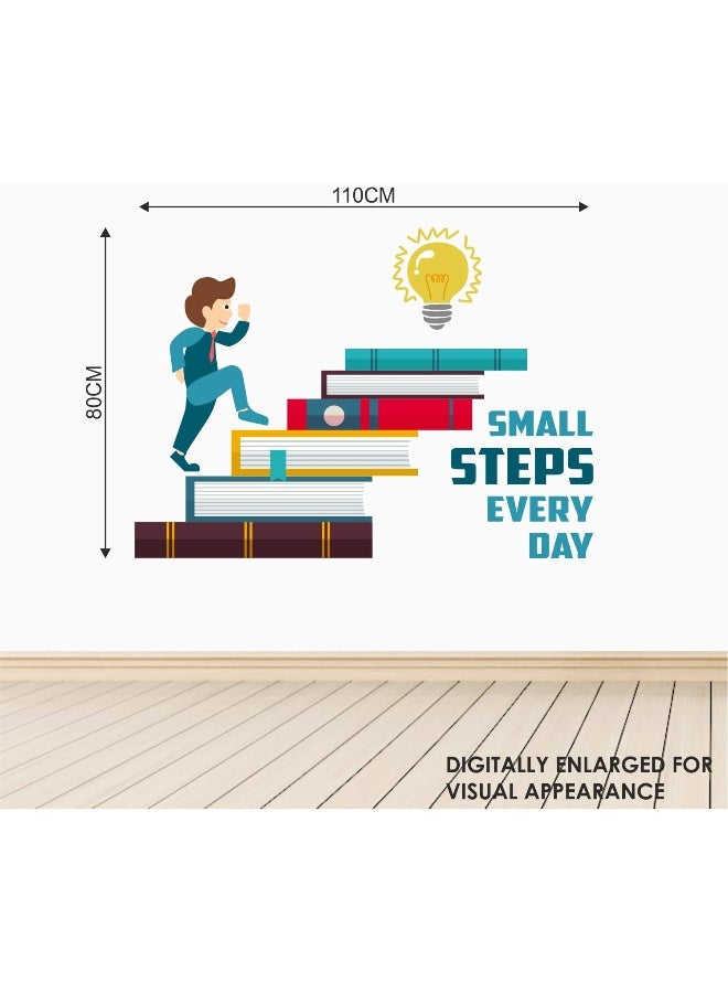 StickMe 'Everyday - Small Steps - Motivational - Inspiration Quotes Wall Sticker' -SM999 - Image 3