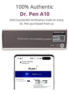 Dr.pen Dr. Pen Ultima A10 - Authentic Multi-Function Wireless Derma Beauty Pen - Trusty Skin Care Tool Kit for Fast Results  - Image 5