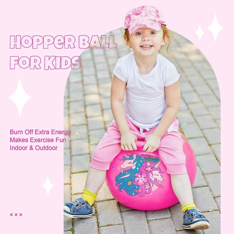 Mokshith Bouncy Ball for Kids Bouncy Balls for Toddlers, Inflatable Ball, Activity Toy, Garden Toy, Outdoor Bouncy Balls for Kids from 3 to 10 Years(65 cm) (Pink) - Image 5