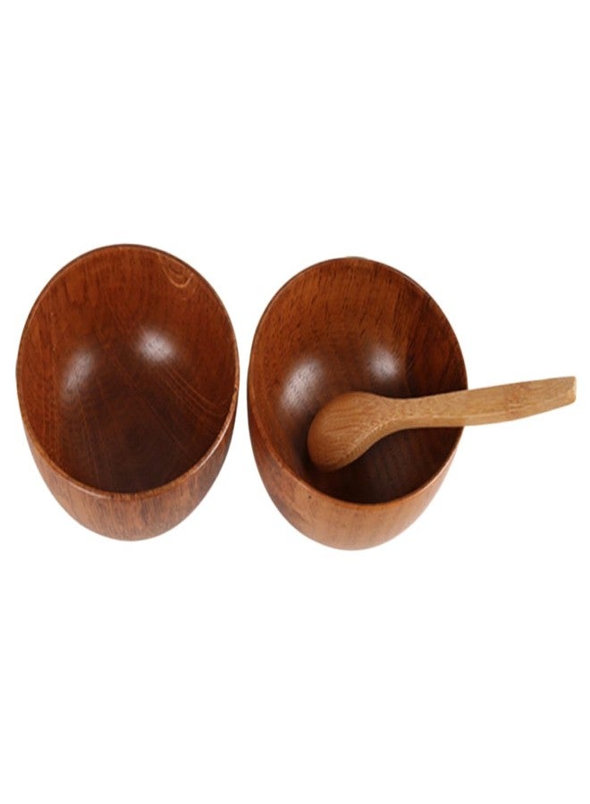 INOOMP Wooden Scooping Toy with 2 Bowls and Spoon Preschool Plaything for Toddlers Ages 1-3 Enhances Hand-Eye Coordination and Sensory Skills Montessori Kitchen Utensils Toy - Image 1