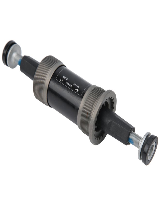 LeBycle 68mm Sealed Bottom Bracket Square Taper Metal Bearing for Mountain Bike with Screws126mm - Image 3