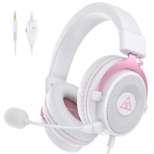 EKSA E900 Gaming Headset with Microphone - PC Headset with Detachable Noise Canceling Mic, 3D Surround Sound, Wired Headphone for PS4, PS5, Xbox, Computer, Laptop, Switch, Handheld - Image 1