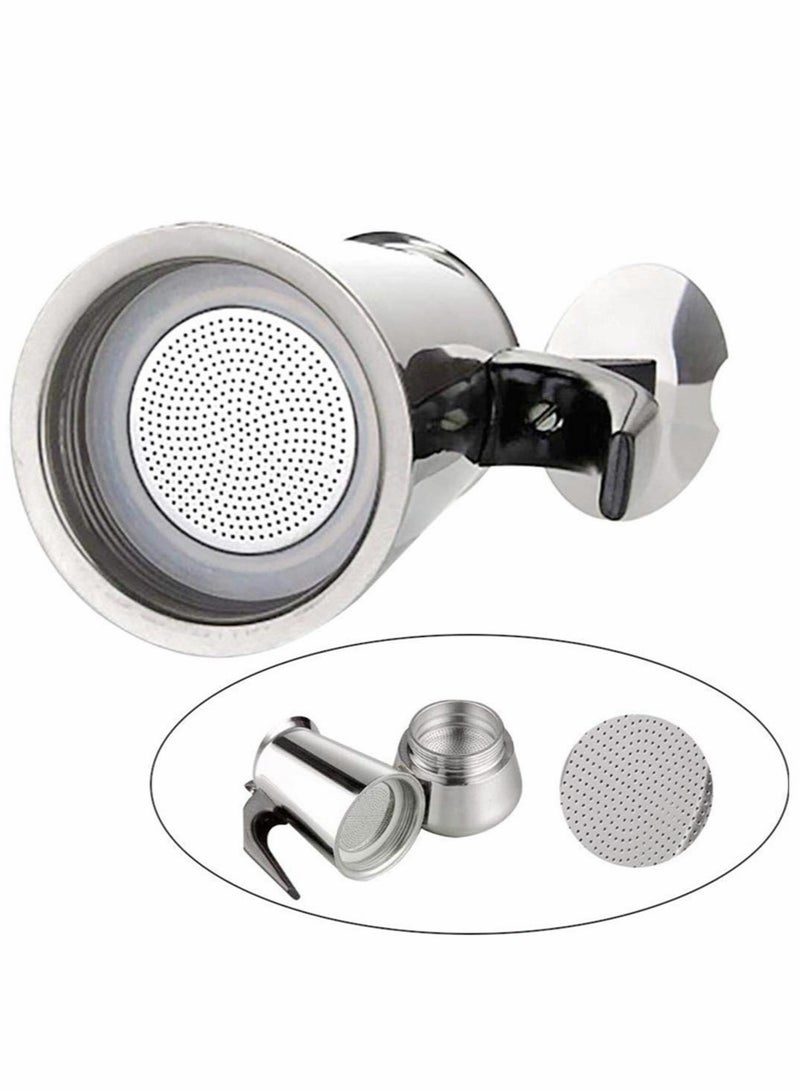 SOLARAE Espresso Maker Pot, Stainless Steel Moka Pot, Easy to Operate and Quick Cleanup Pot, Classic Italian Coffee Maker Express Moka Pot, Suitable for Induction Cookers, 300ml (Espresso Cup 50ml) - Image 3