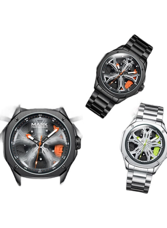 FAIRWHALE (Fairwhale) Supercar Series Men'S Student Mechanical Texture Watch Top Ten National Watch Double Festival Gift For Boyfriend 5060 - Image 3