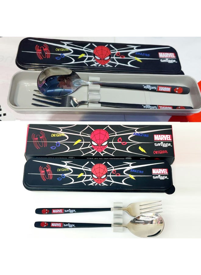 Australian Smiggle Tableware For Primary And Secondary School Students, Kidsren's Cartoon Spoons, Boxed Lunch Spoons, Western Food Tools