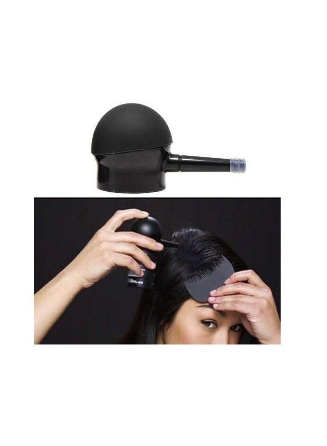 Applicator Pump Black Sprayer For Hair Building Fiber Hair Loss - Image 1