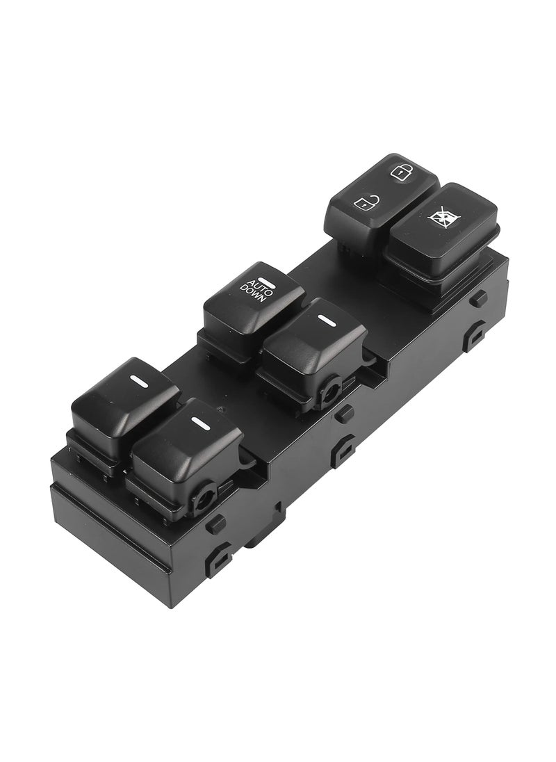 X AUTOHAUX X AUTOHAUX Front Master Driver Side Power Window Switch 93570-3W000 Replacement for Kia Sportage 2014 2015 2016  - Image 1
