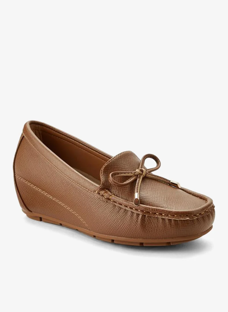 Le Confort BROWN Loafer With Bow for Women | Best Price UAE