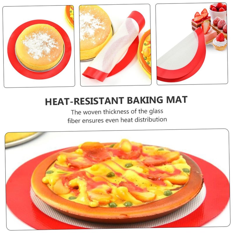 Heat Resistant Reusable Non Stick BBQ Grill Mat For Steak Seafood Vegetables Pizza - Image 4