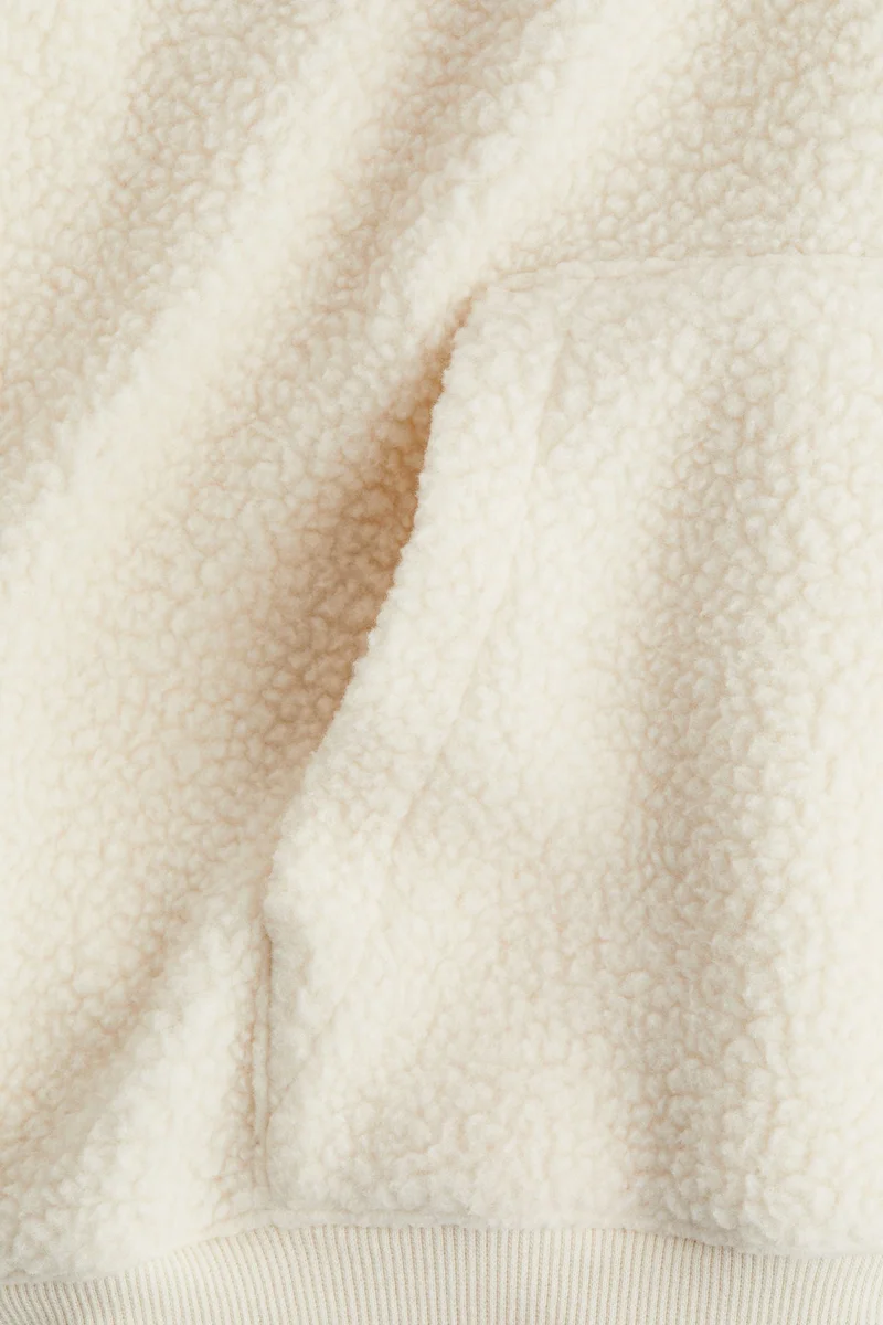 H&M Loose-fit teddy hoodie