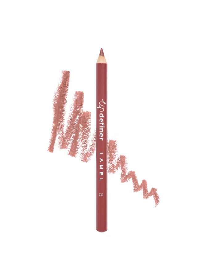 LAMEL Wooden Pencil Lip Definer №402 Beige - Image 1