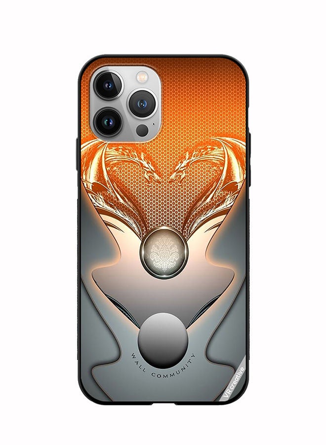 VR CREATIVE Protective Case Cover For Apple iPhone 12 Pro Max Wall Community Design Multicolour - Image 1