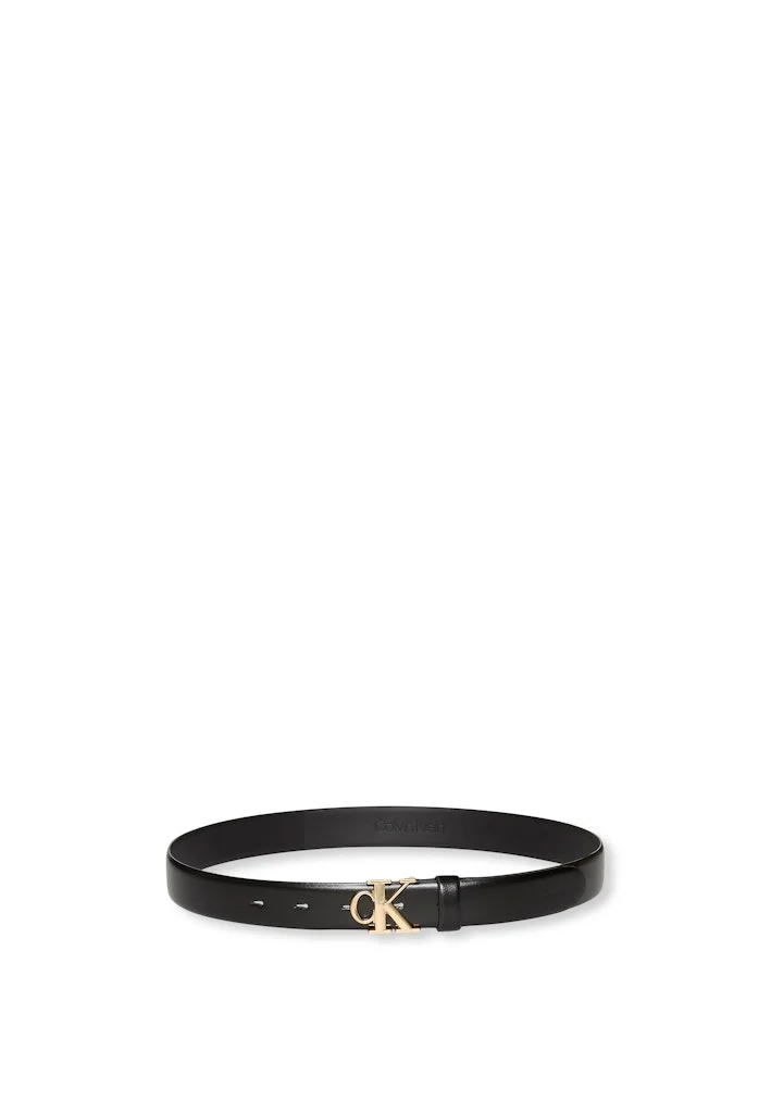 CALVIN KLEIN Logo Allocated Hole Belt