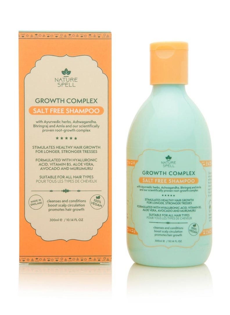 Nature Spell Ayurvedic Hair Growth Shampoo Sulphate Free and Paratine Free 300ml  - Image 1