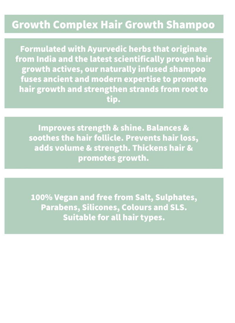 Nature Spell Ayurvedic Hair Growth Shampoo Sulphate Free and Paratine Free 300ml  - Image 4