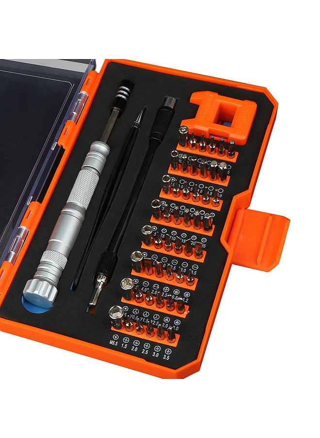 Generic 52-in-1 Precise Screwdriver Set Multi-Functional Portable Manual Screw Driver Bits Repairing Tools Kit for Electronics/Smartphone/Notebook/Watch  - Image 4