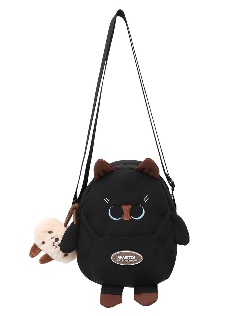 Small Bag Female Cute Funny Student Shoulder Bag Japanese Ins Cute Girl All-Match Crossbody Bag Mobile Phone Bag - Image 2