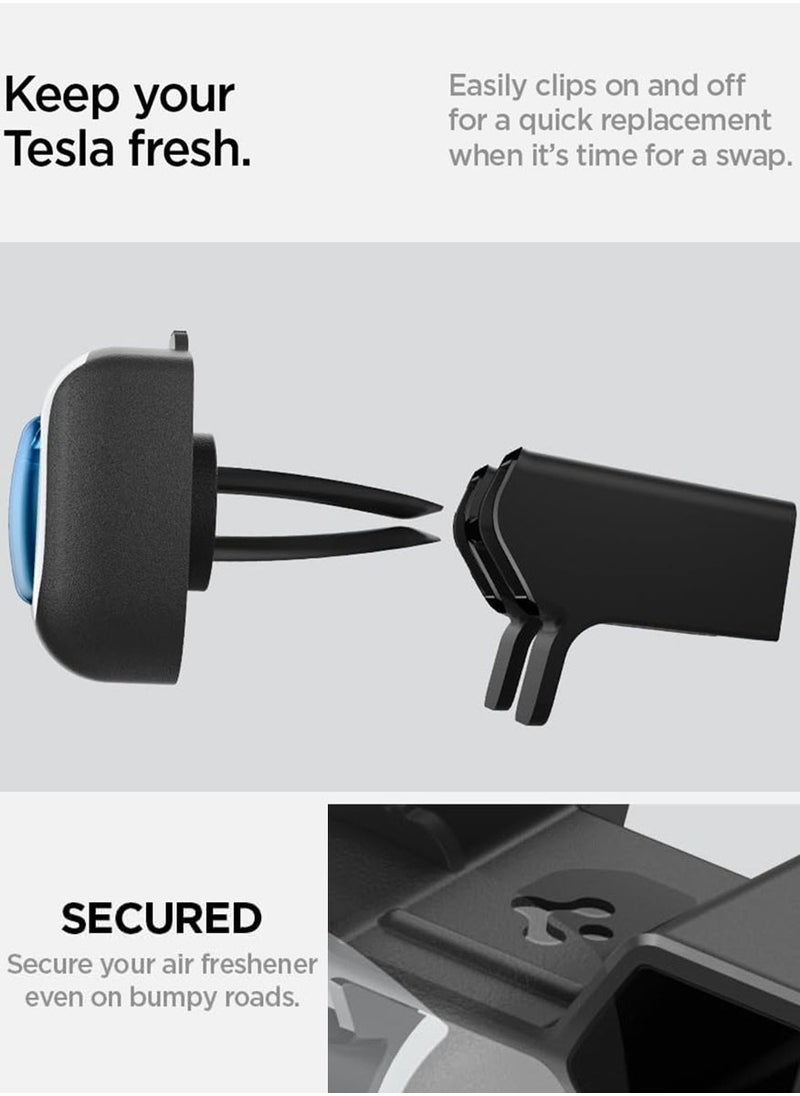 Spigen - Car Vent Air Freshener Adapter for Tesla Model 3 2025 / 2024  Air Vent (Air Freshener Not included) - 2 Pack - Image 1
