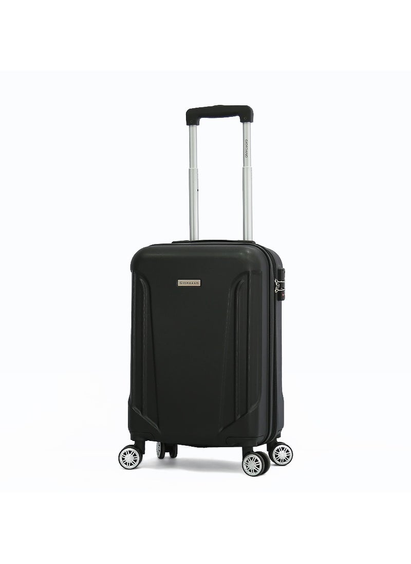 GIORDANO Giordano Hardshell 20-Inch Carry-On Trolley Bag,Black  - Image 1