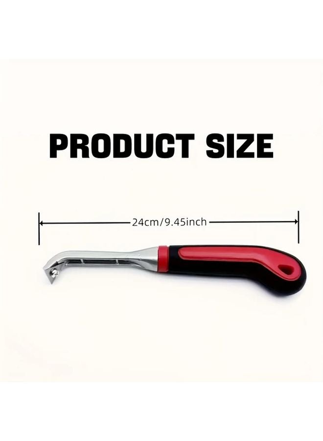Reddish Black Heavy Duty Paint Scraper Tool Multi Purpose Metal Construction Sharp Blade - Image 4