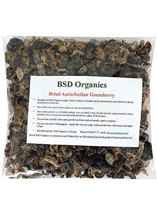 BSD Organics BSD Organics Dried Amla/Indian Gooseberry/Amalaki for Tea, Drink, Hair pack and more -100 Gram / 3.5 Ounce 