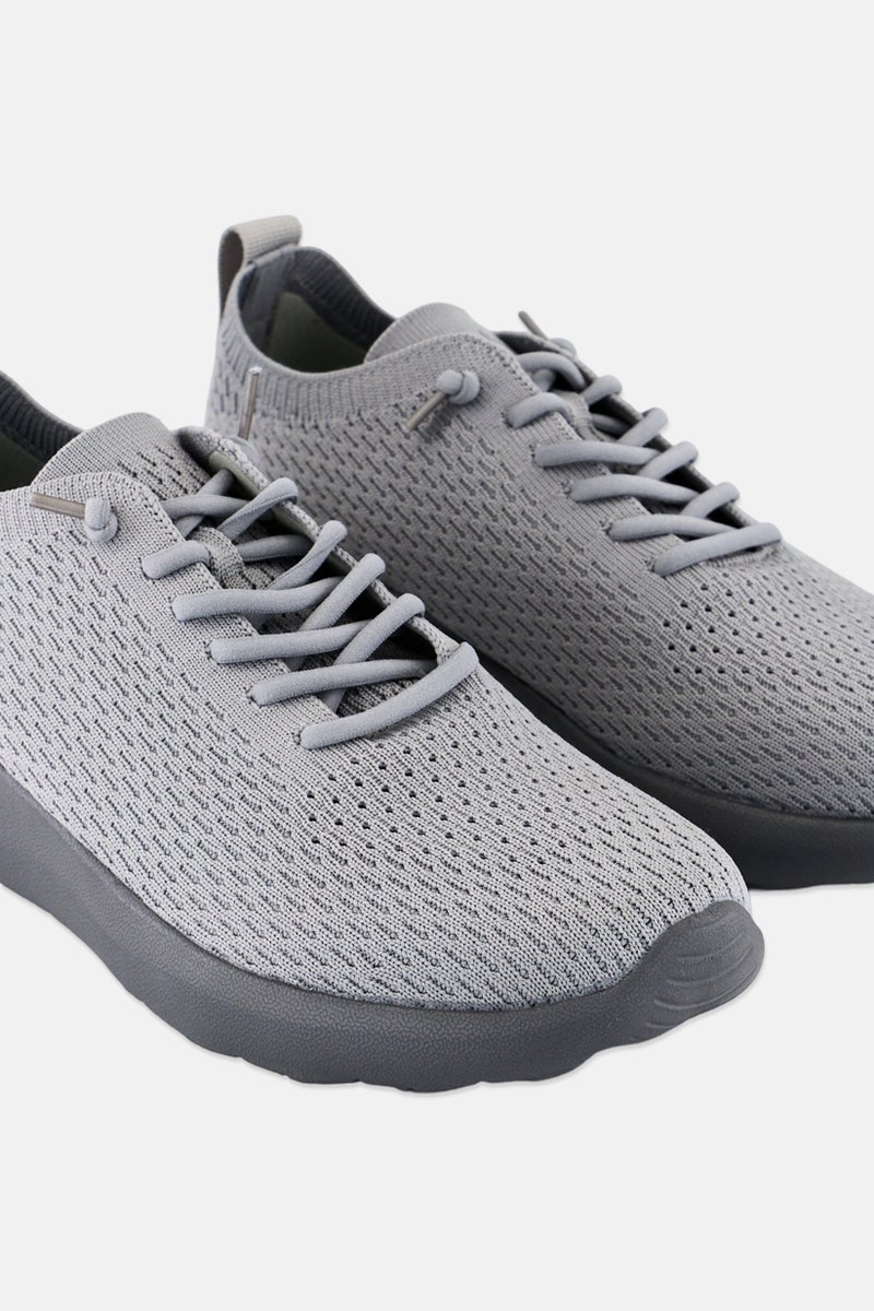 RBX Women Lace Up Training Shoes, Grey - Image 2