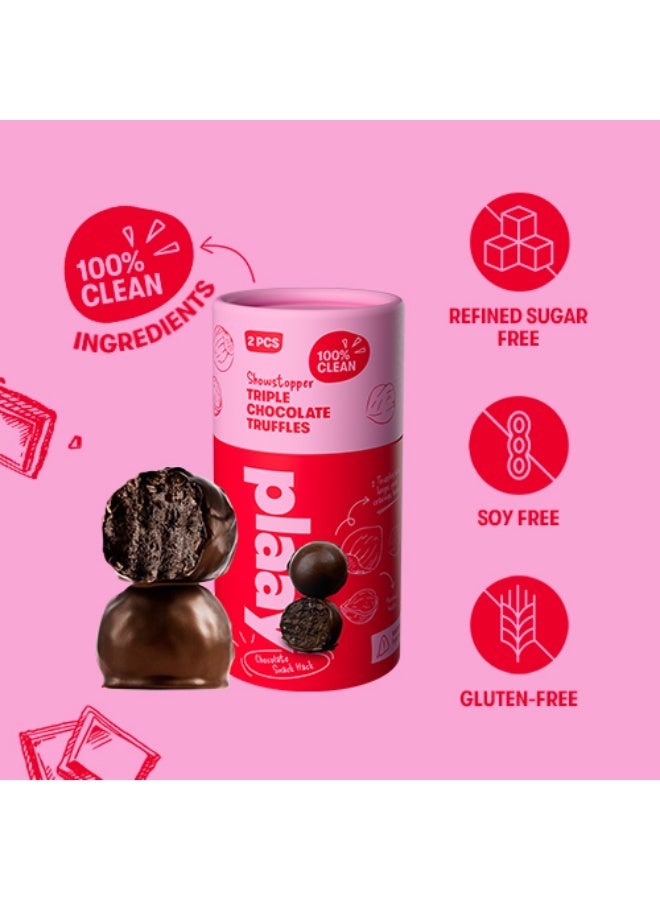 Plaay Triple Chocolate Truffles 10x30g - Image 3