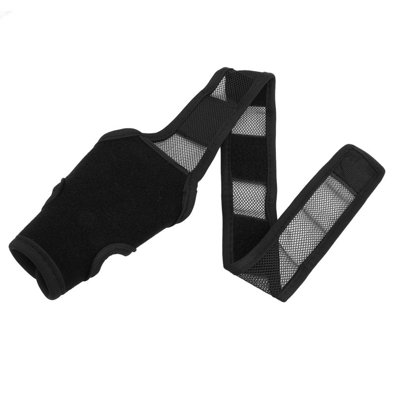 Dog Leg Sleeve Adjustable Black L Size Anti-Slip Stable Support Pet Knee Brace - Comfortable Multifunctional Leg Protector for Sports Protection Daily Leg Care - Image 1