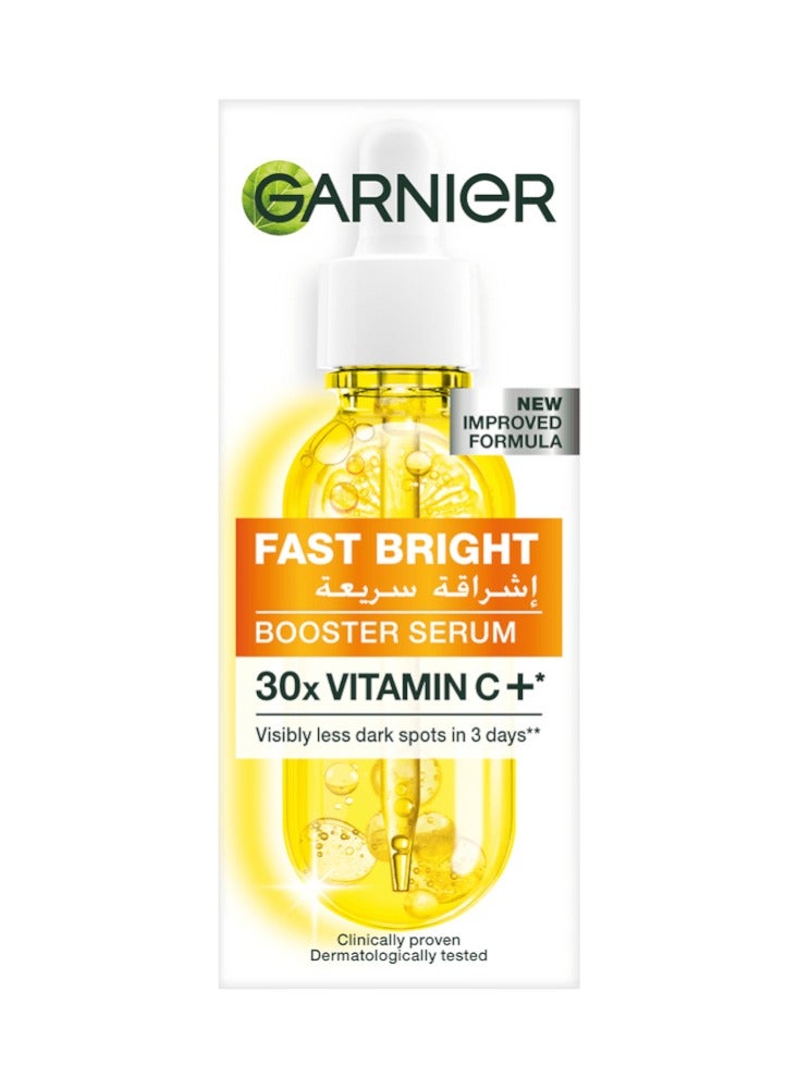 غارنييه سيروم تعزيز الإشراقة السريعة 30x فيتامين سي+، 15 مل None - Image 1