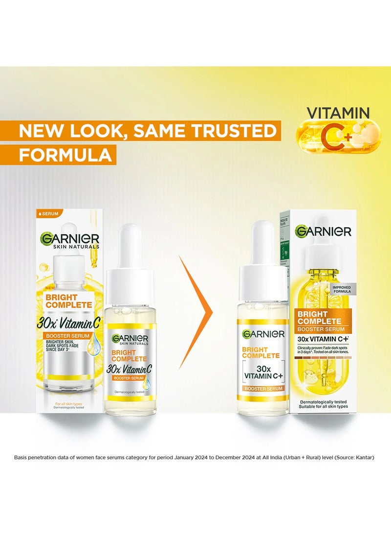 غارنييه سيروم تعزيز الإشراقة السريعة 30x فيتامين سي+، 15 مل None - Image 4