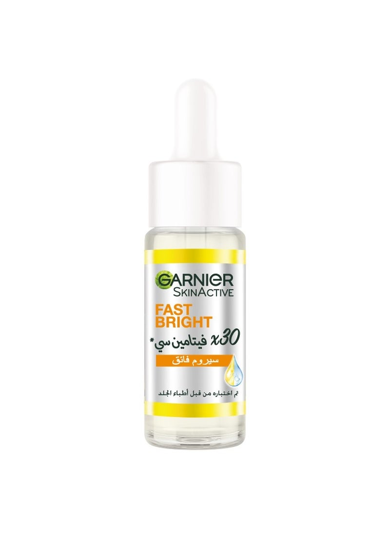 Garnier - Skinactive Fast Bright 30X Vitamin C & Niacinamide Anti Dark Spot Serum 15Ml - Image 1