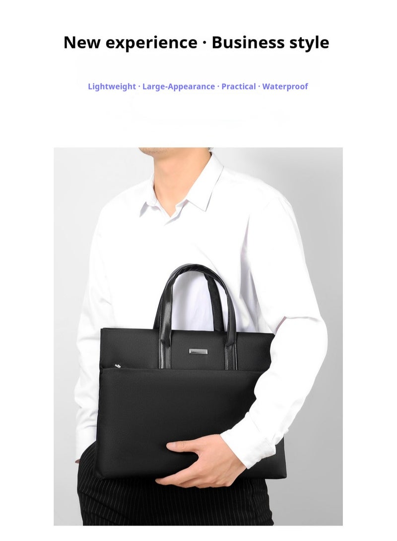 New men's conference bag, handbag, Oxford cloth, fashionable business bag, briefcase  - Image 2