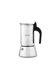 Budan Induction Moka Pot 6 Cup Stainless Steel Espresso Maker, stovetop coffee maker - pzsku/Z858B4E23E95B9E0067F3Z/45/_/1732582638/879ce31b-963a-47a7-82fa-19eed0e74e34