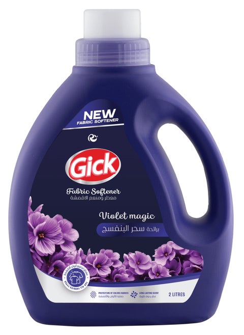 Gick Fabric Softener And Freshener Violet Magic 2 L