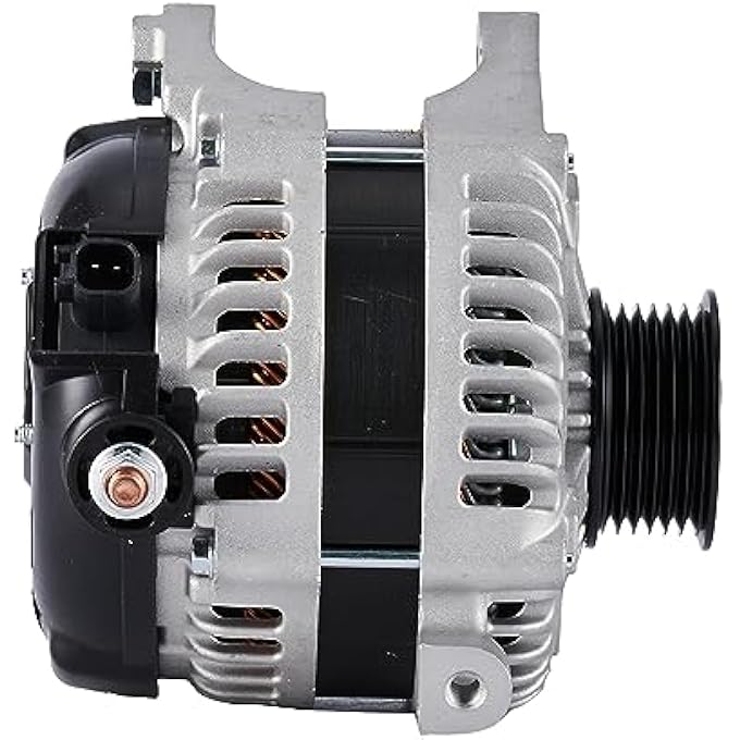 PDOK New Alternator 11295 Compatible with Chrysler Town & Country Van 3.3L 3.8L V6 2008-2010, Dodge Caravan 2008-2010, 04801304AA 04801304AC 4801304AA VND0502 400-52390R - Image 3